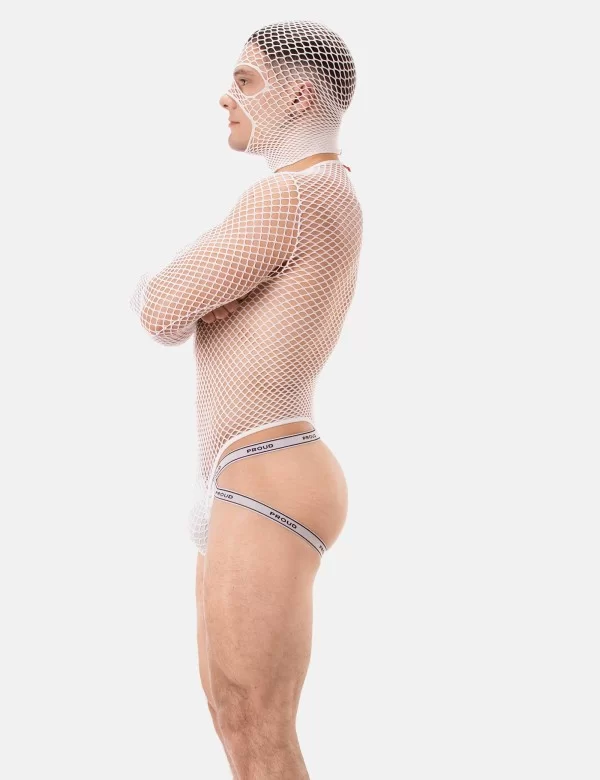 Fishnet Mask Sicily - White