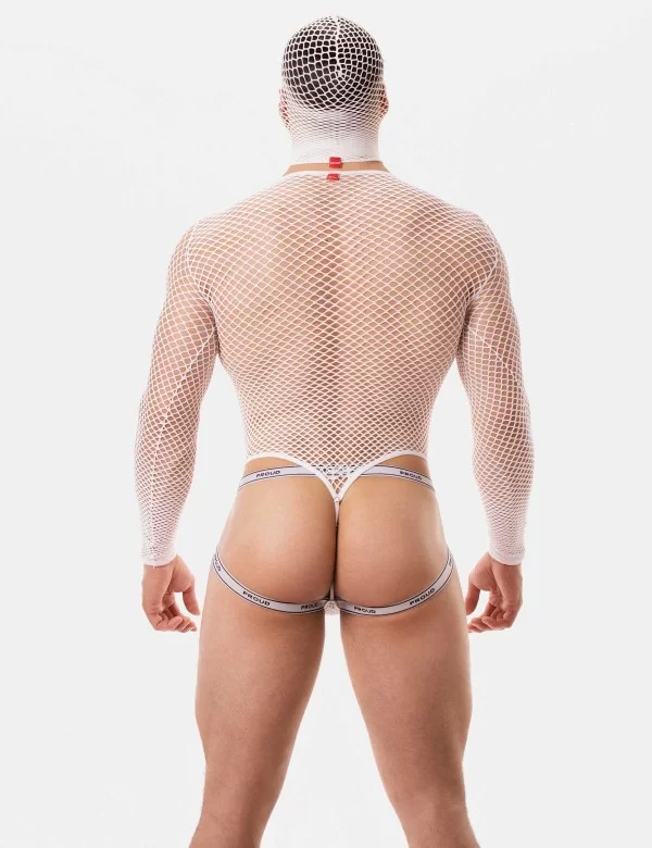Fishnet Mask Sicily - White