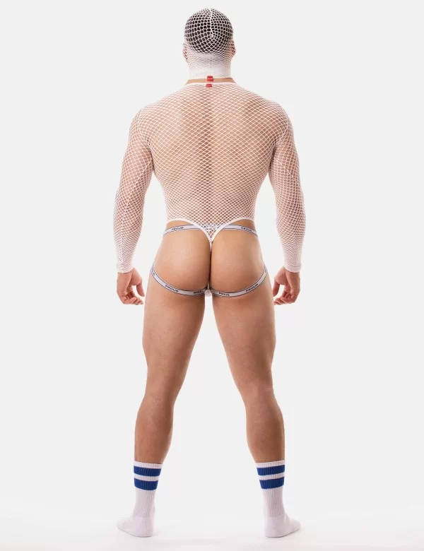 Fishnet Mask Sicily - White