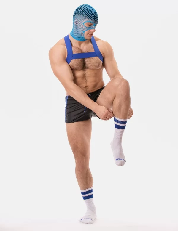 Fishnet Mask Sicily - Neonblue