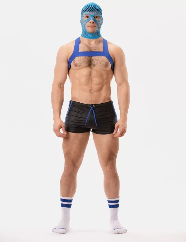 Fishnet Mask Sicily - Neonblue