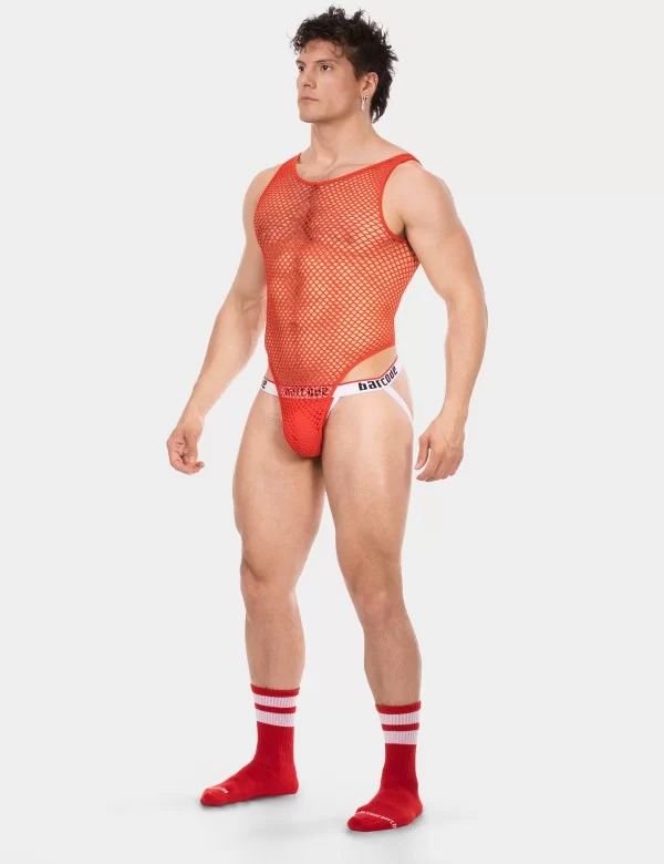 Fishnet Body Roma - Red