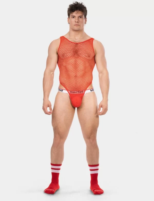 Fishnet Body Roma - Red