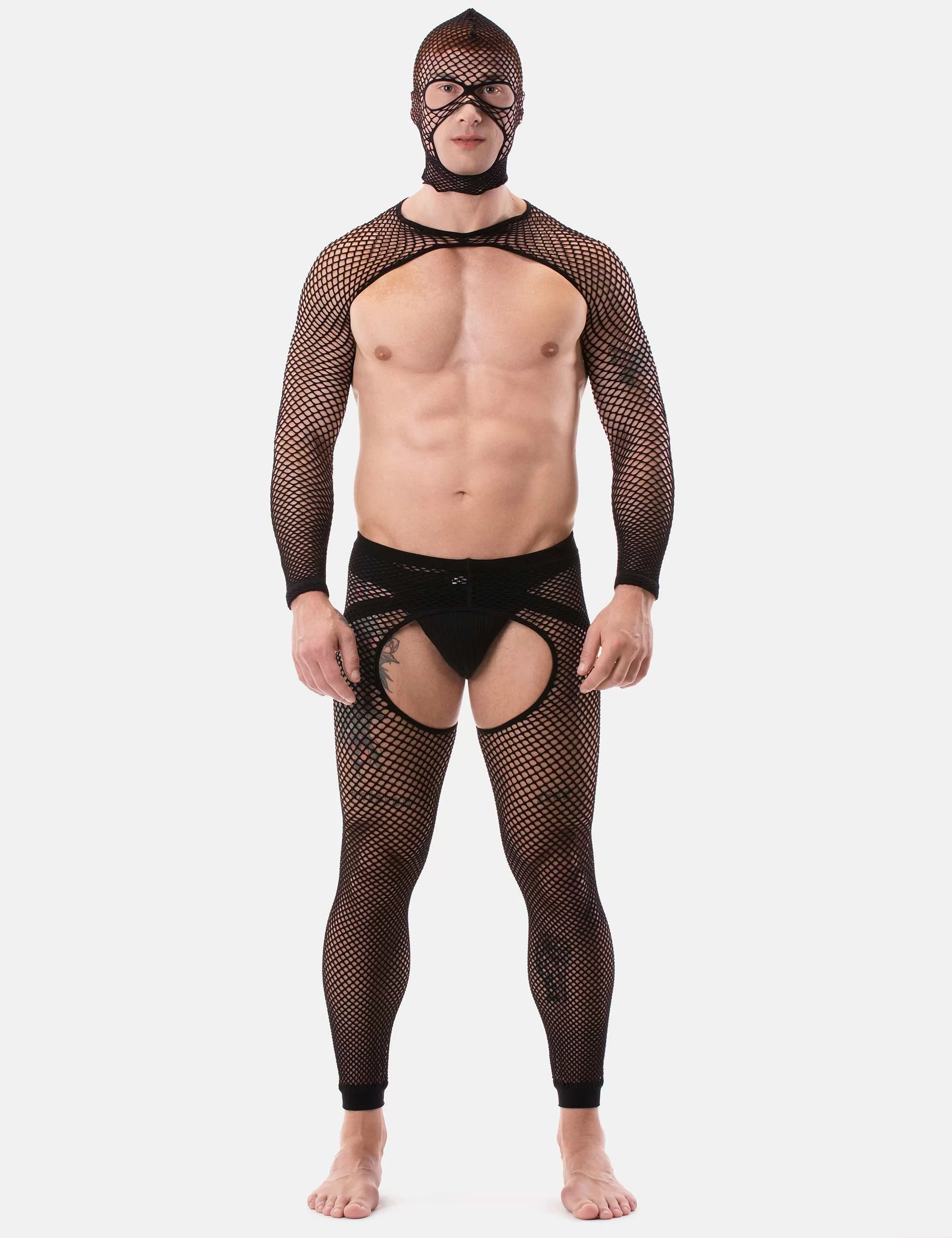 Fishnet Leggings Cacci - Black