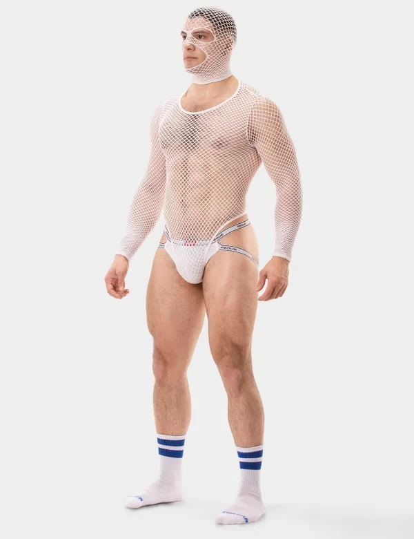 Fishnet Body Como - White