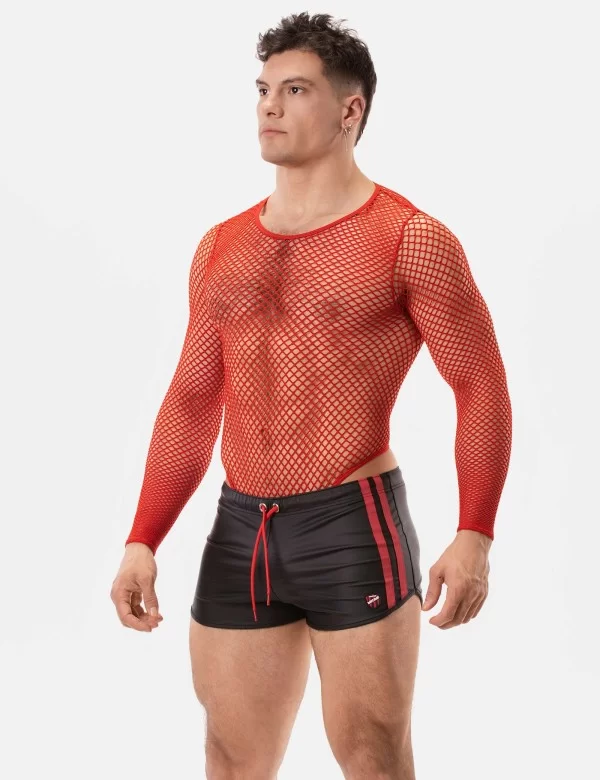 Fishnet Body Como - Red
