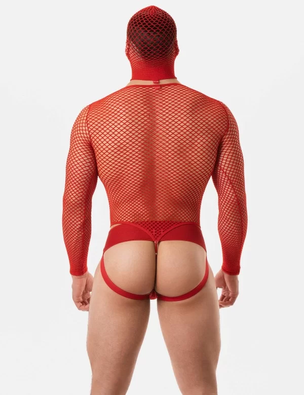 Fishnet Body Como - Red