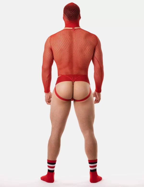 Fishnet Body Como - Red