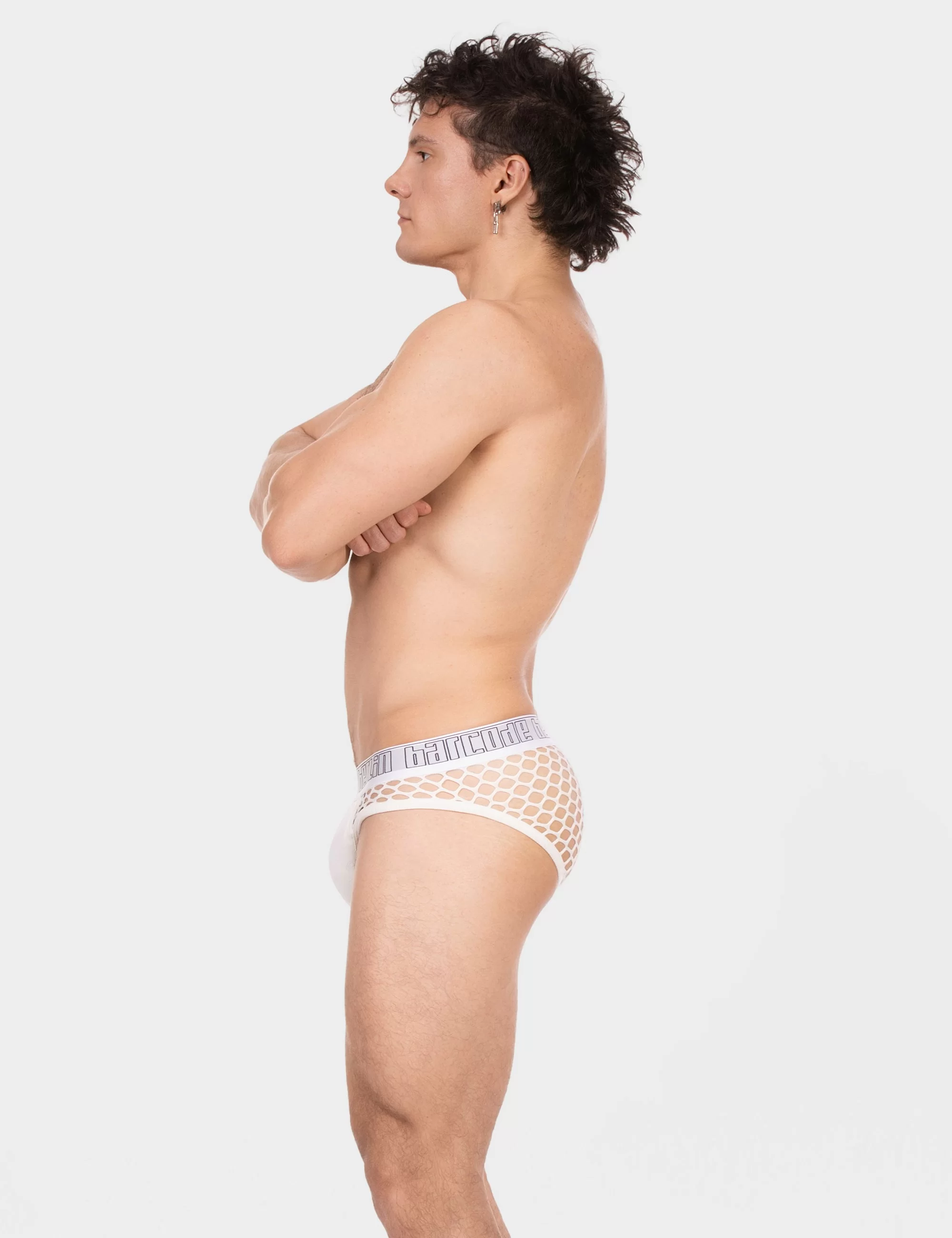 Mesh Brief Nursu - White Mesh Brief Nursu - White