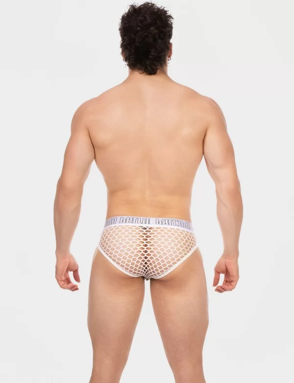 Mesh Brief Nursu - White