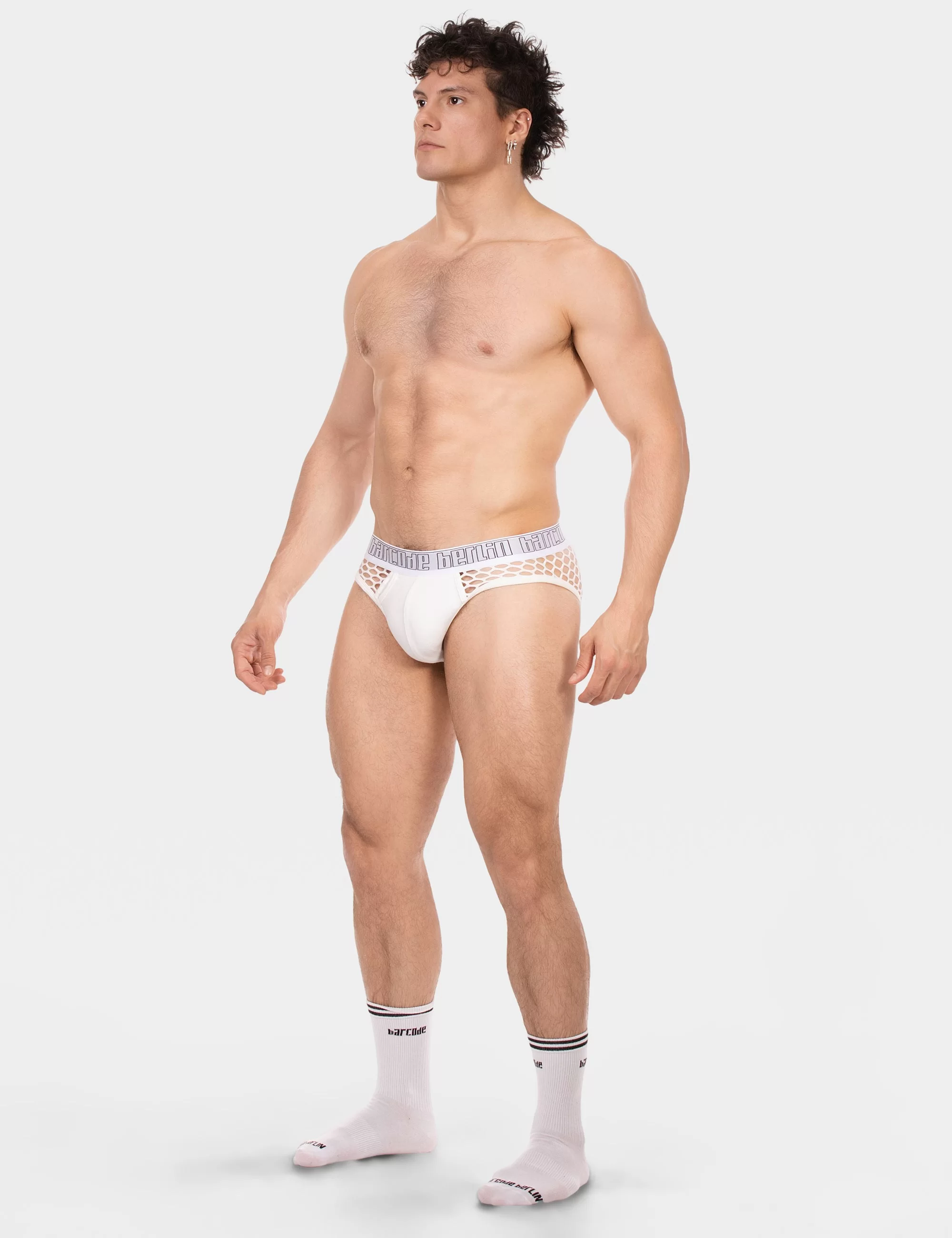 Mesh Brief Nursu - White Mesh Brief Nursu - White