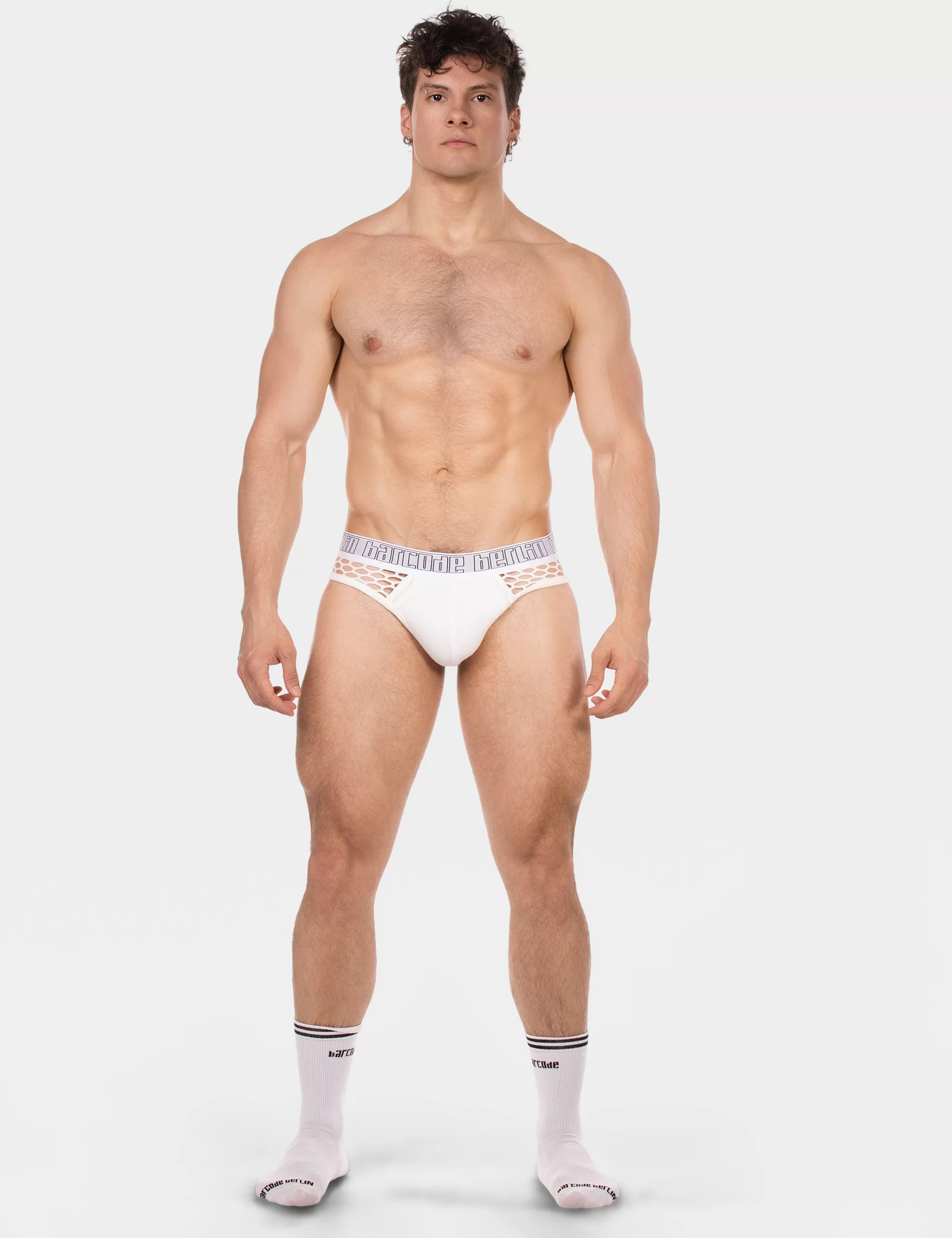 Mesh Brief Nursu - White Mesh Brief Nursu - White