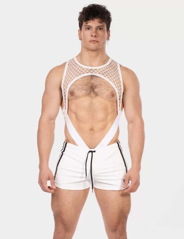 Mesh Harness Almas - White