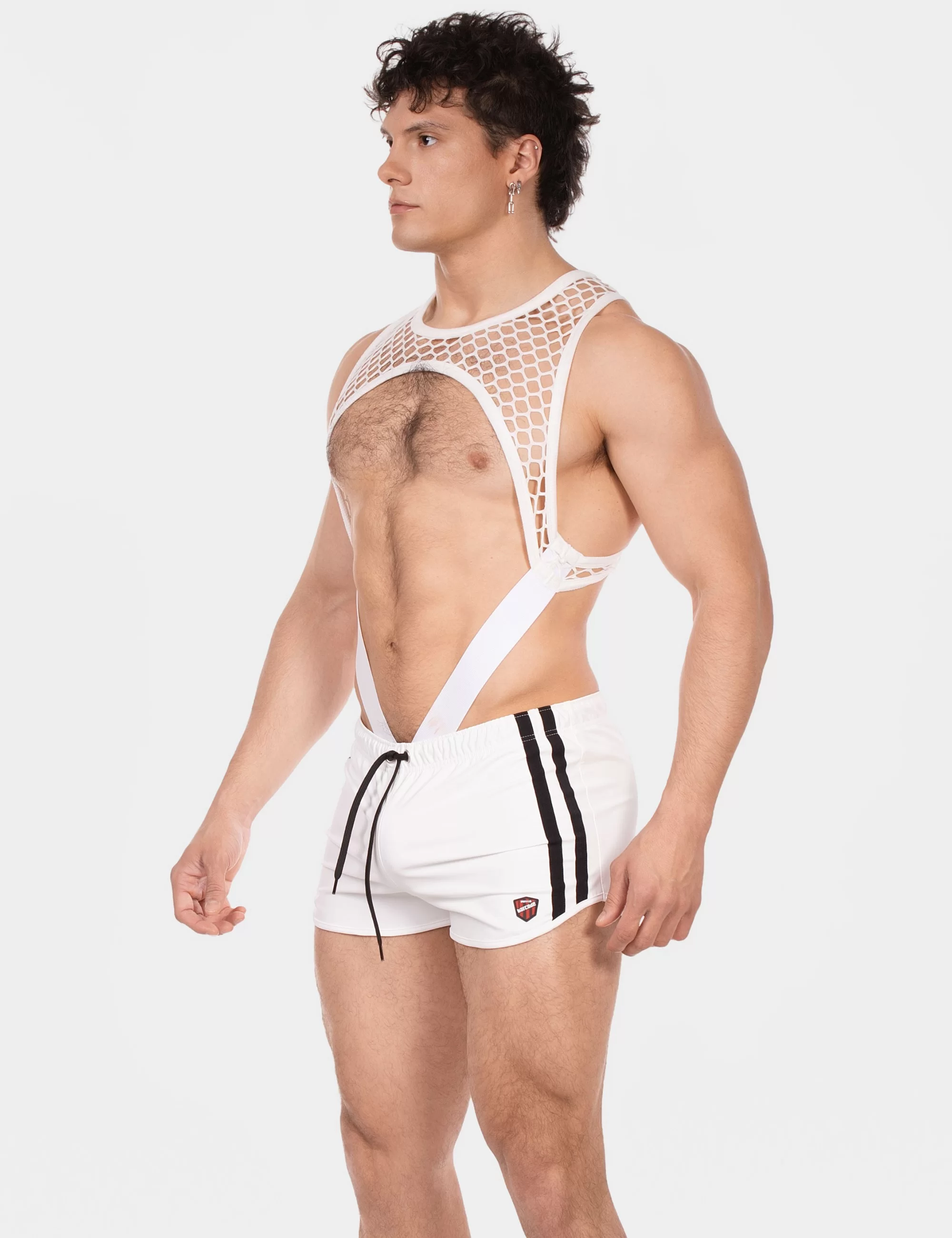 Mesh Harness Almas - White Mesh Harness Almas - White