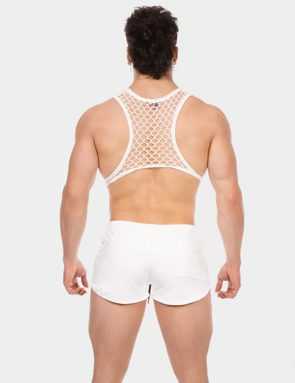 Mesh Harness Almas - White