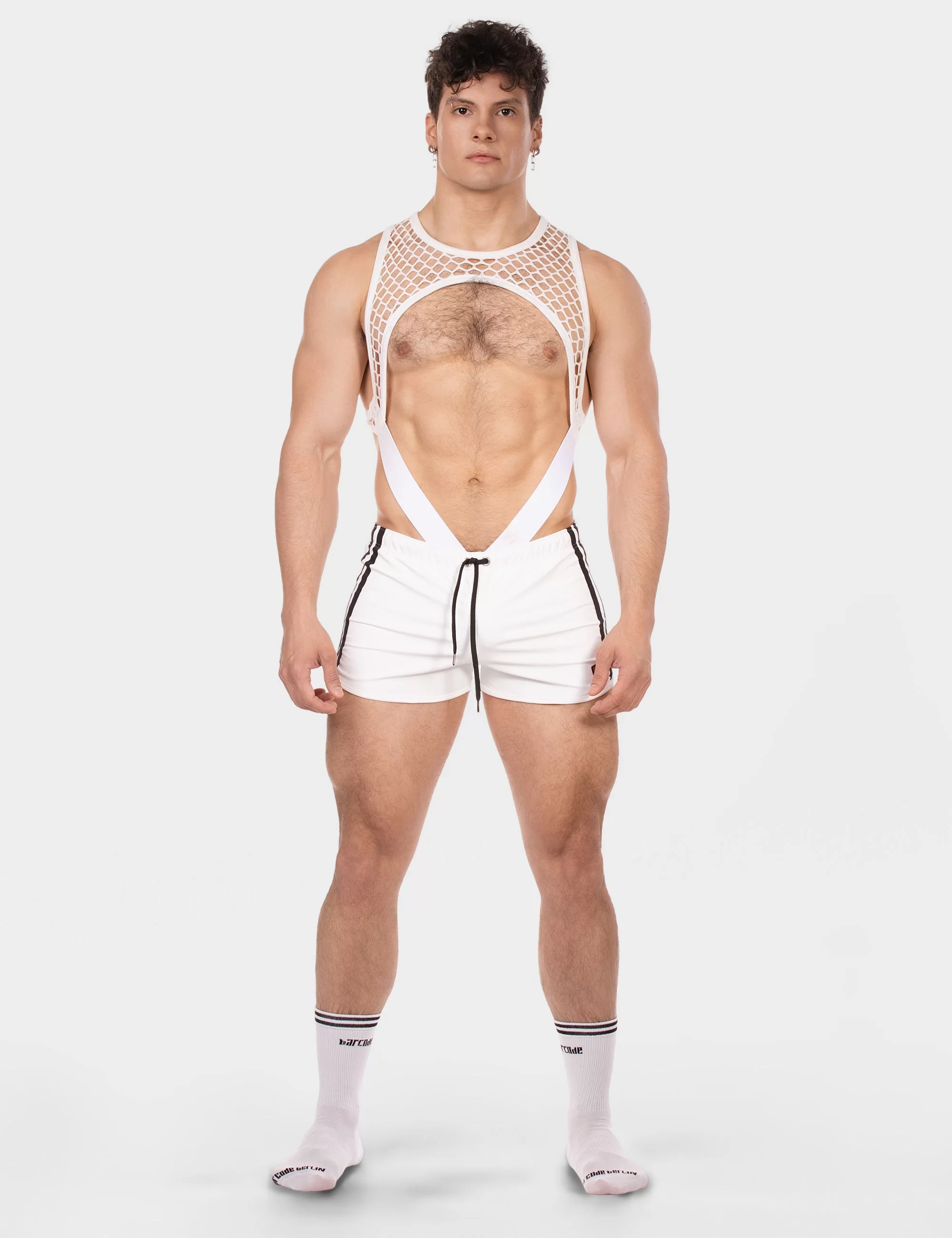 Mesh Harness Almas - White Mesh Harness Almas - White