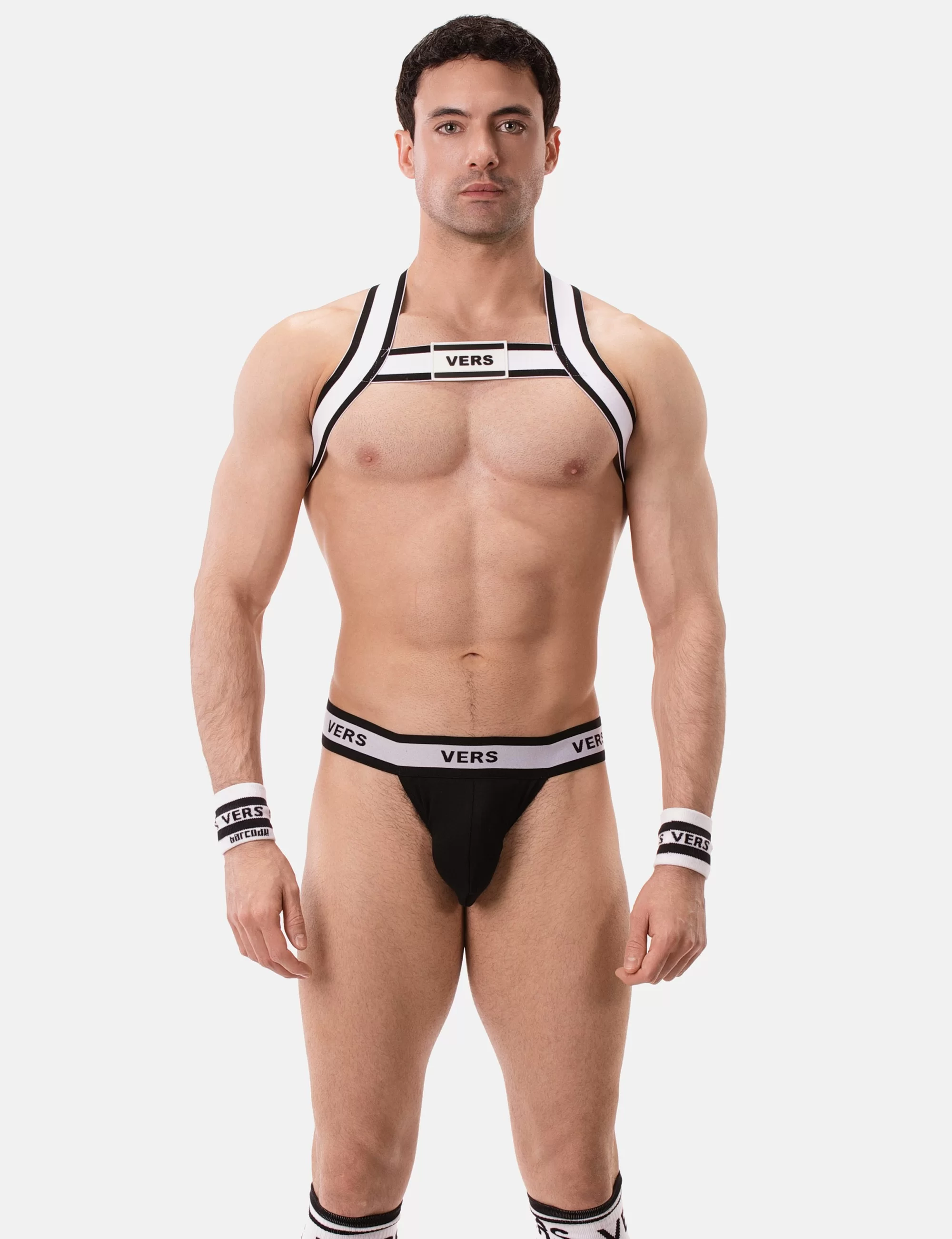 Suspender Vers - Black-White Suspender Vers - Black-White