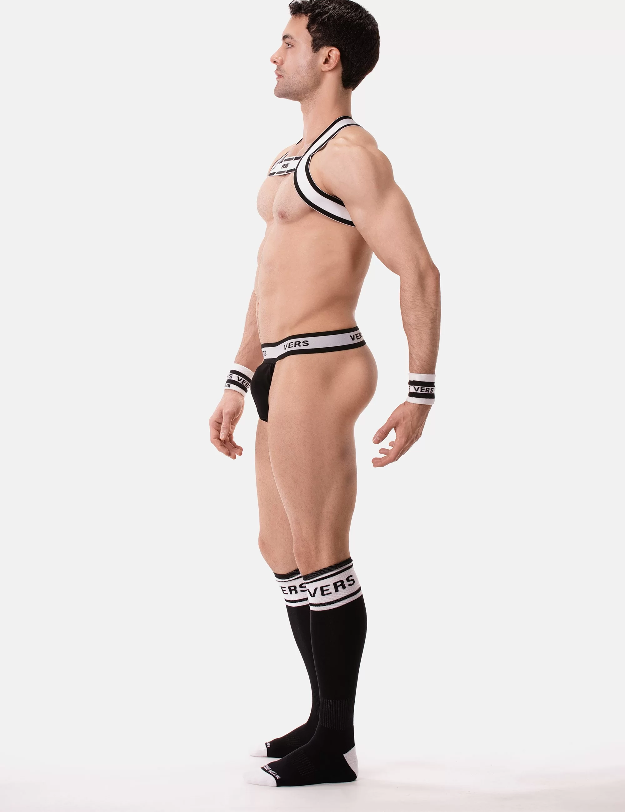 Suspender Vers - Black-White Suspender Vers - Black-White