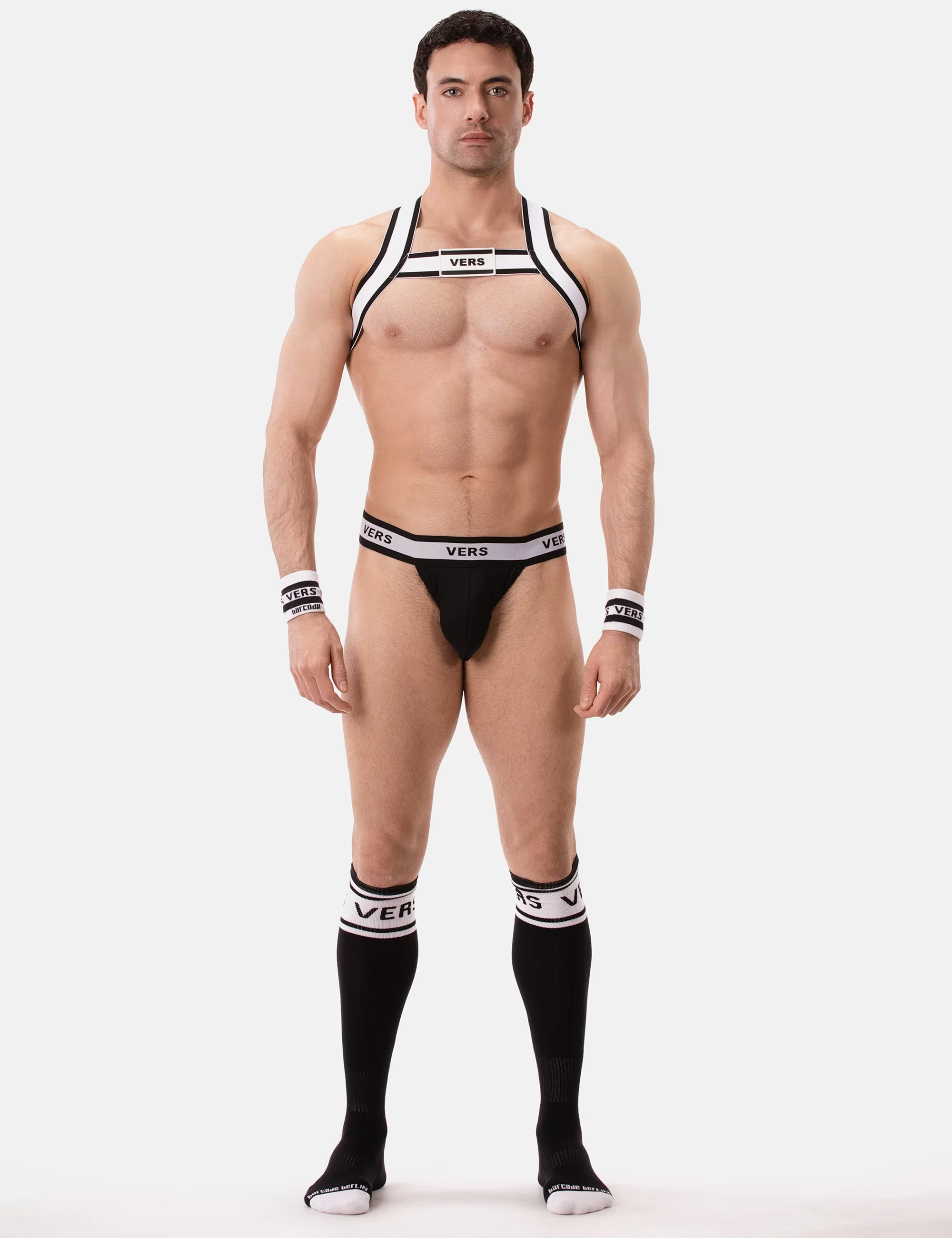 Suspender Vers - Black-White Suspender Vers - Black-White