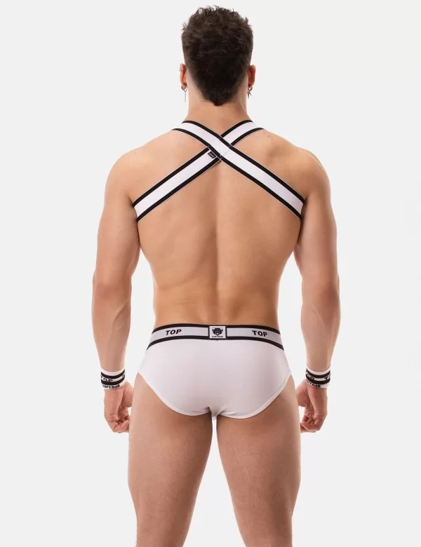 Brief Top - White-Black