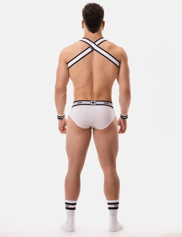Brief Top - White-Black