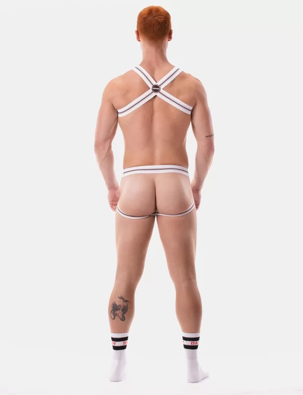 Harness Hapero - White-Red-Black