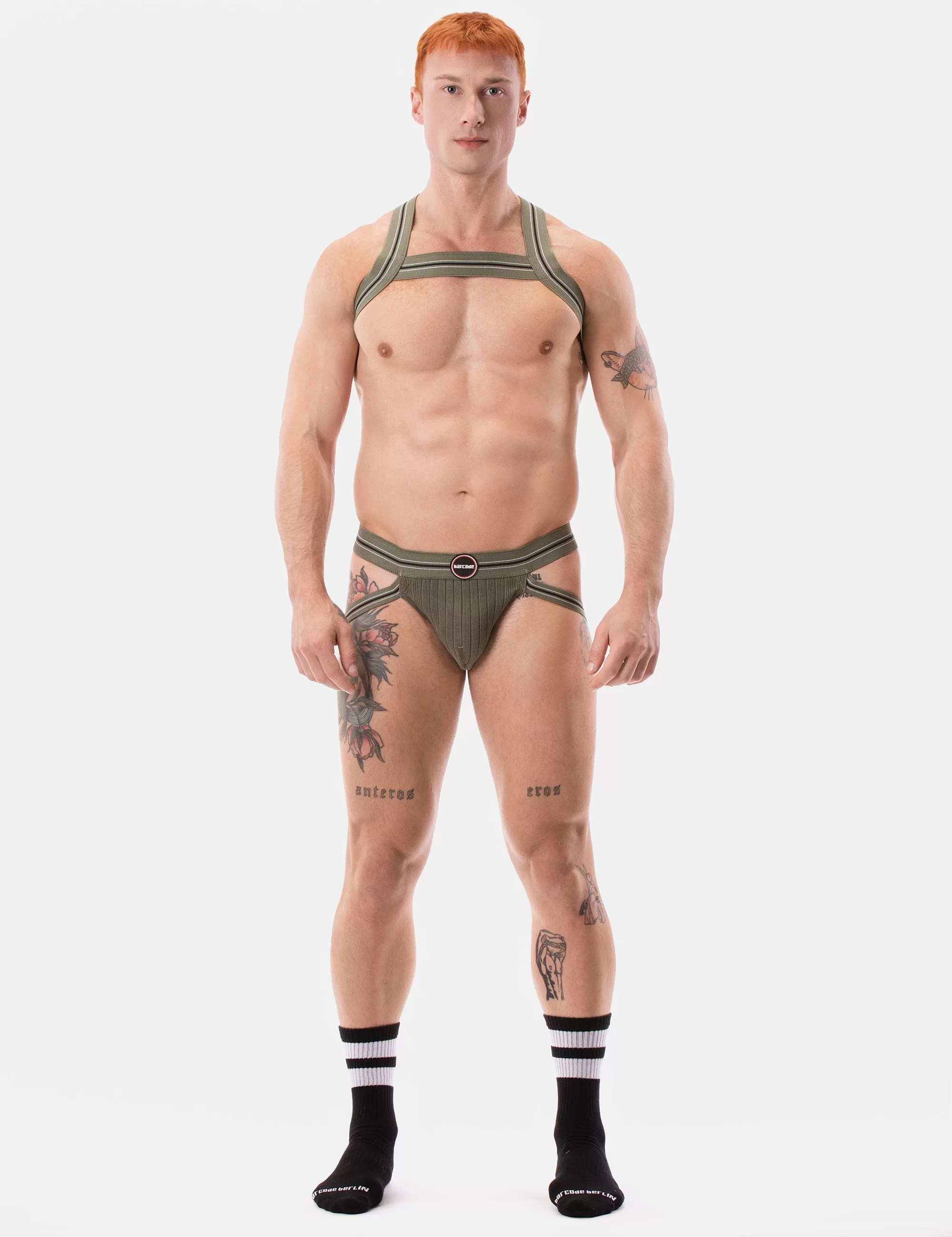 Harness Hapero - Army-White-Black
