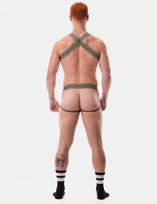 Harness Hapero - Army-White-Black