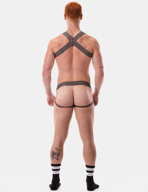 Harness Hapero - Grey-White-Black