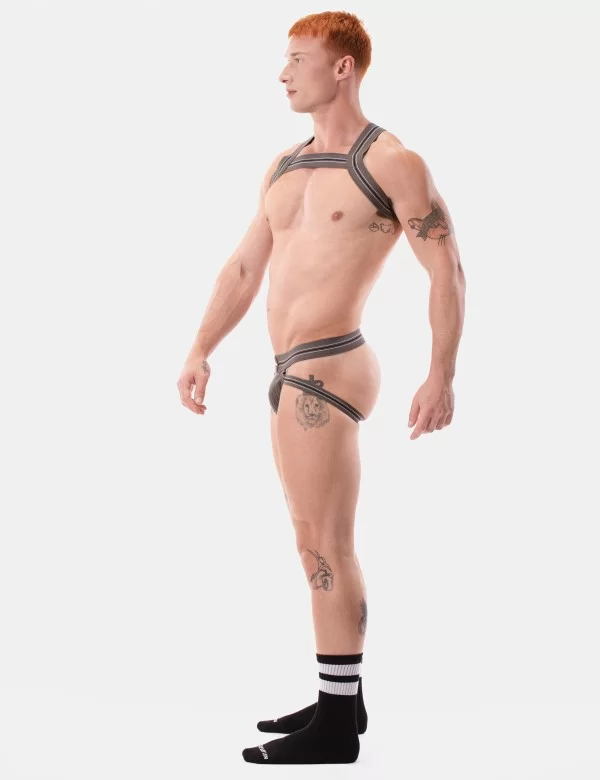 Harness Hapero - Grey-White-Black