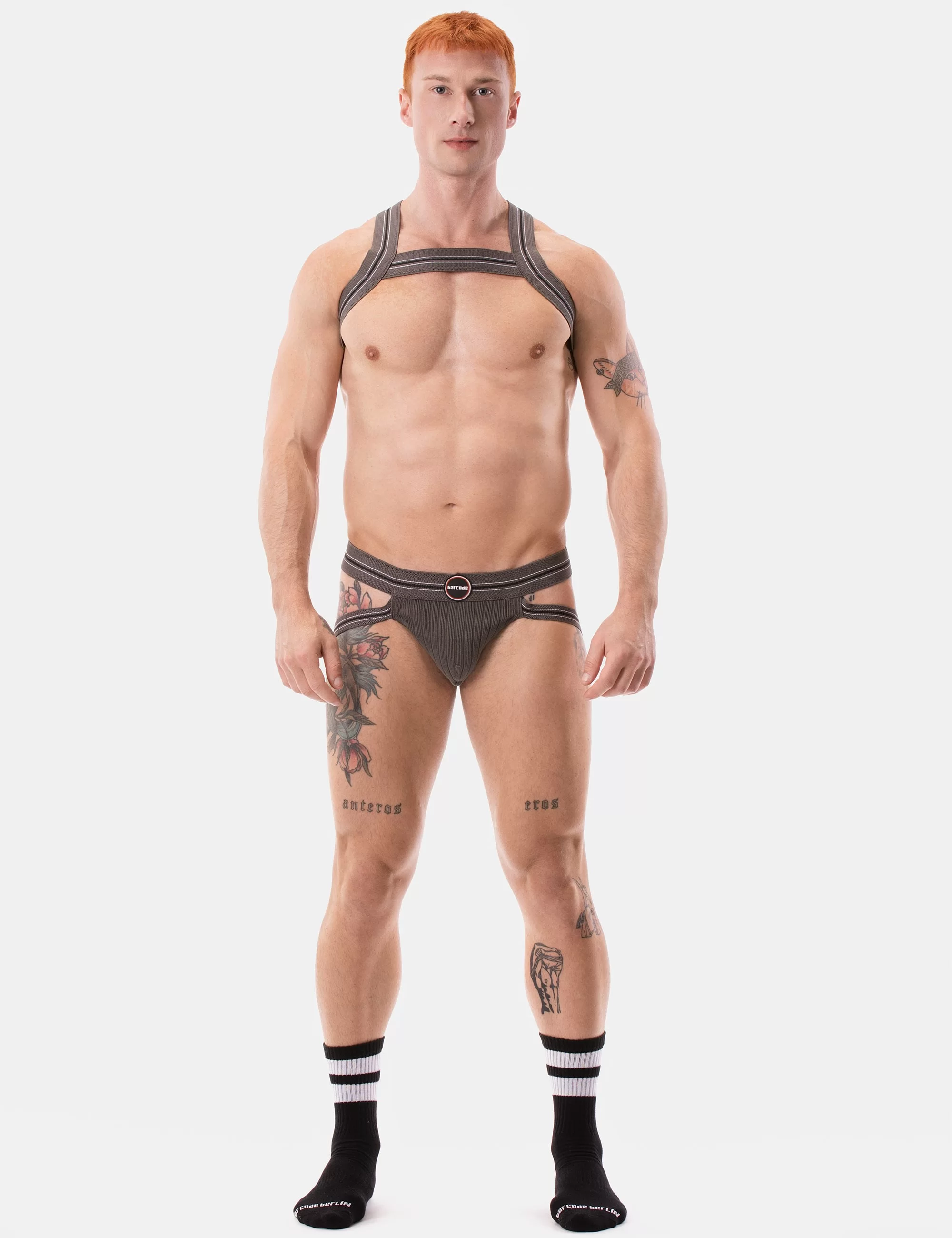 Harness Hapero - Grey-White-Black