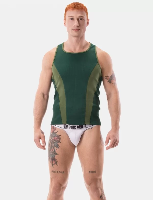 Tank Top Dervi - Green-Olive