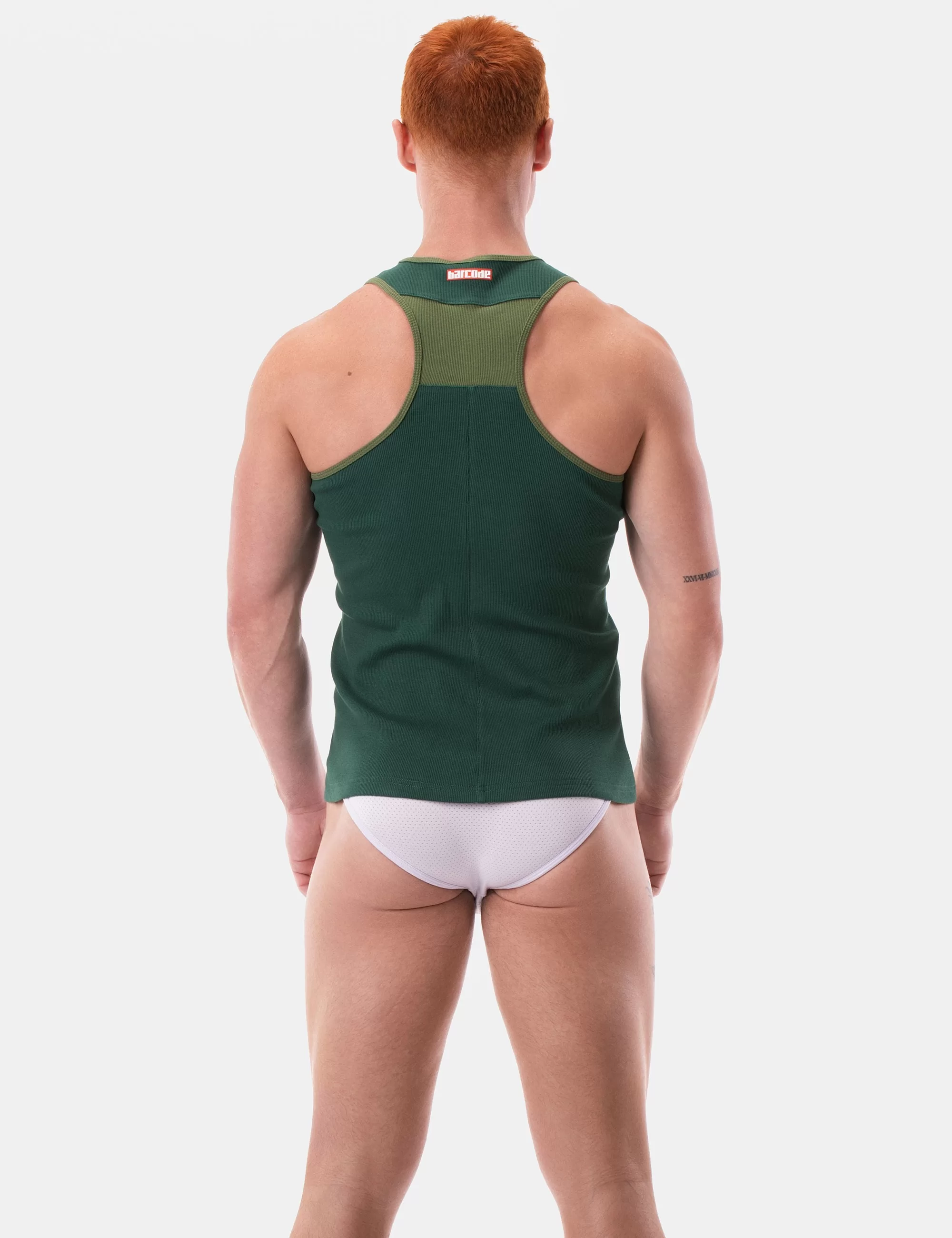 Tank Top Dervi - Green-Olive Tank Top Dervi - Green-Olive