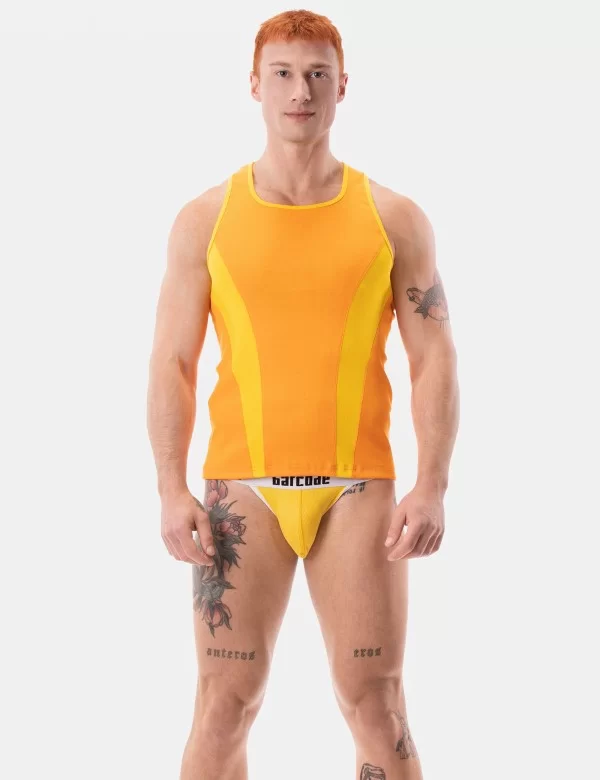 Tank Top Dervi - Orange-Yellow