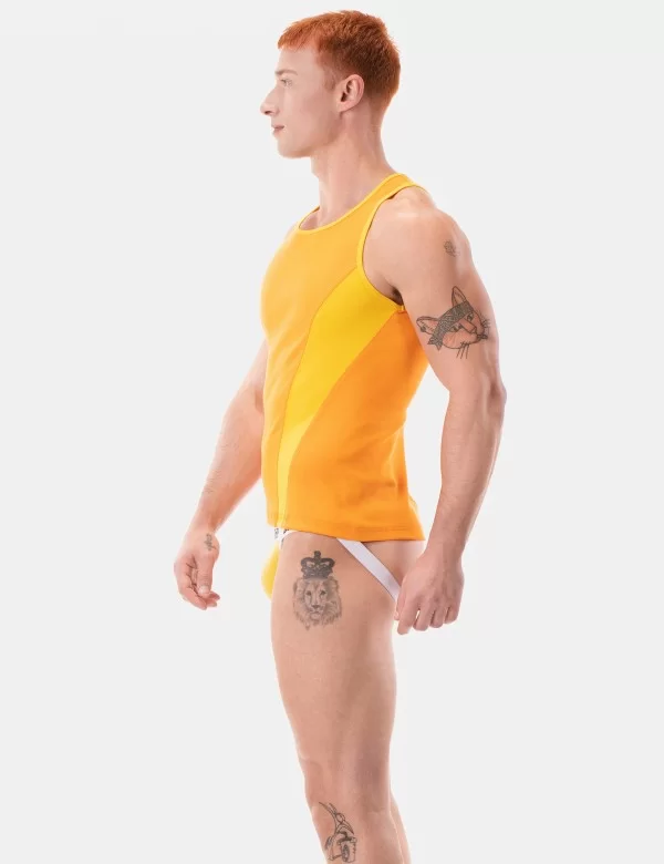 Tank Top Dervi - Orange-Yellow