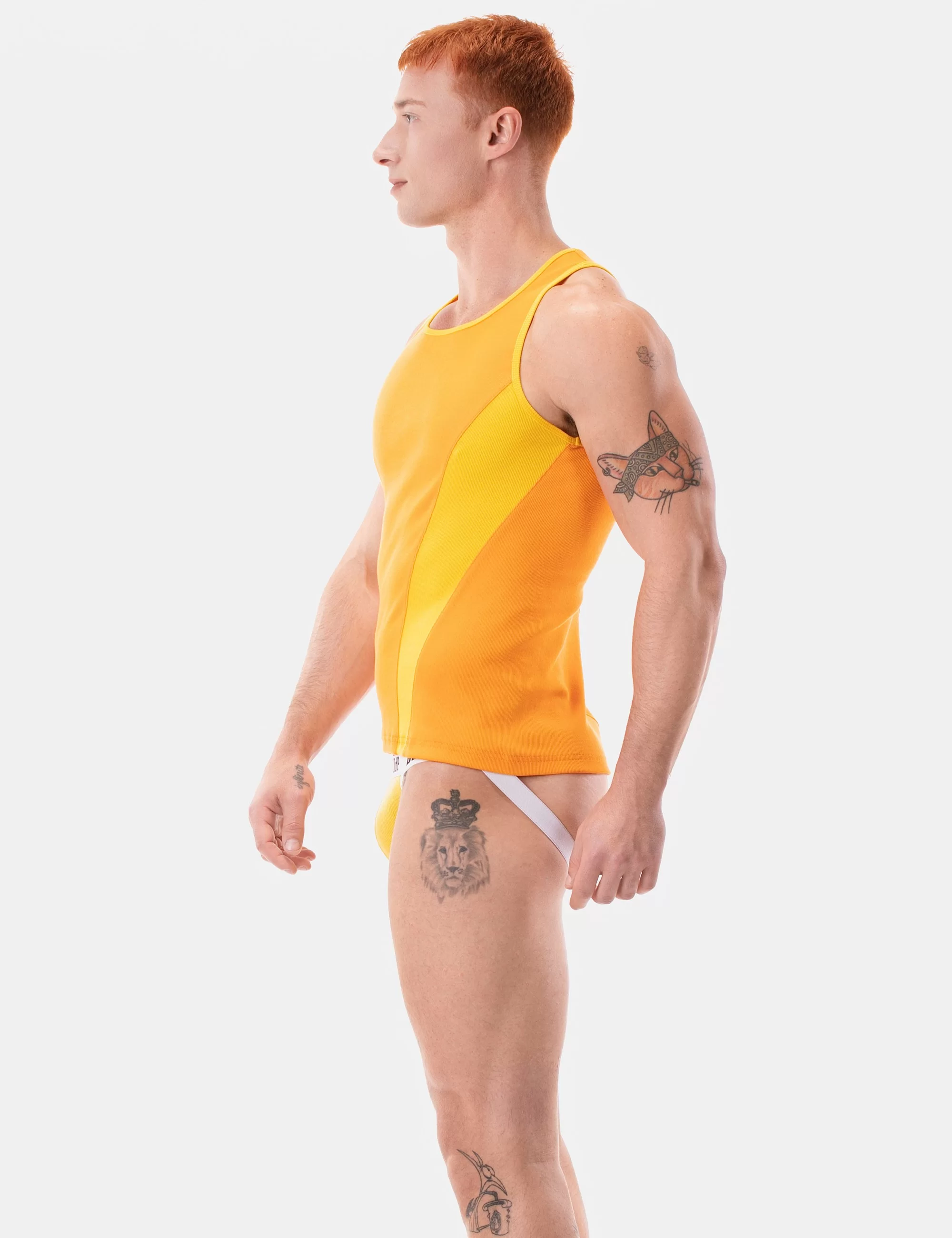 Tank Top Dervi - Orange-Yellow