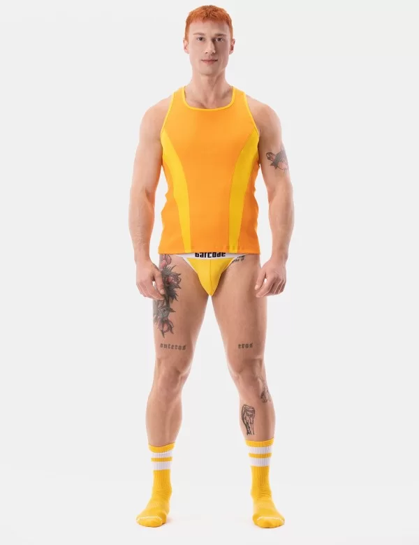 Tank Top Dervi - Orange-Yellow
