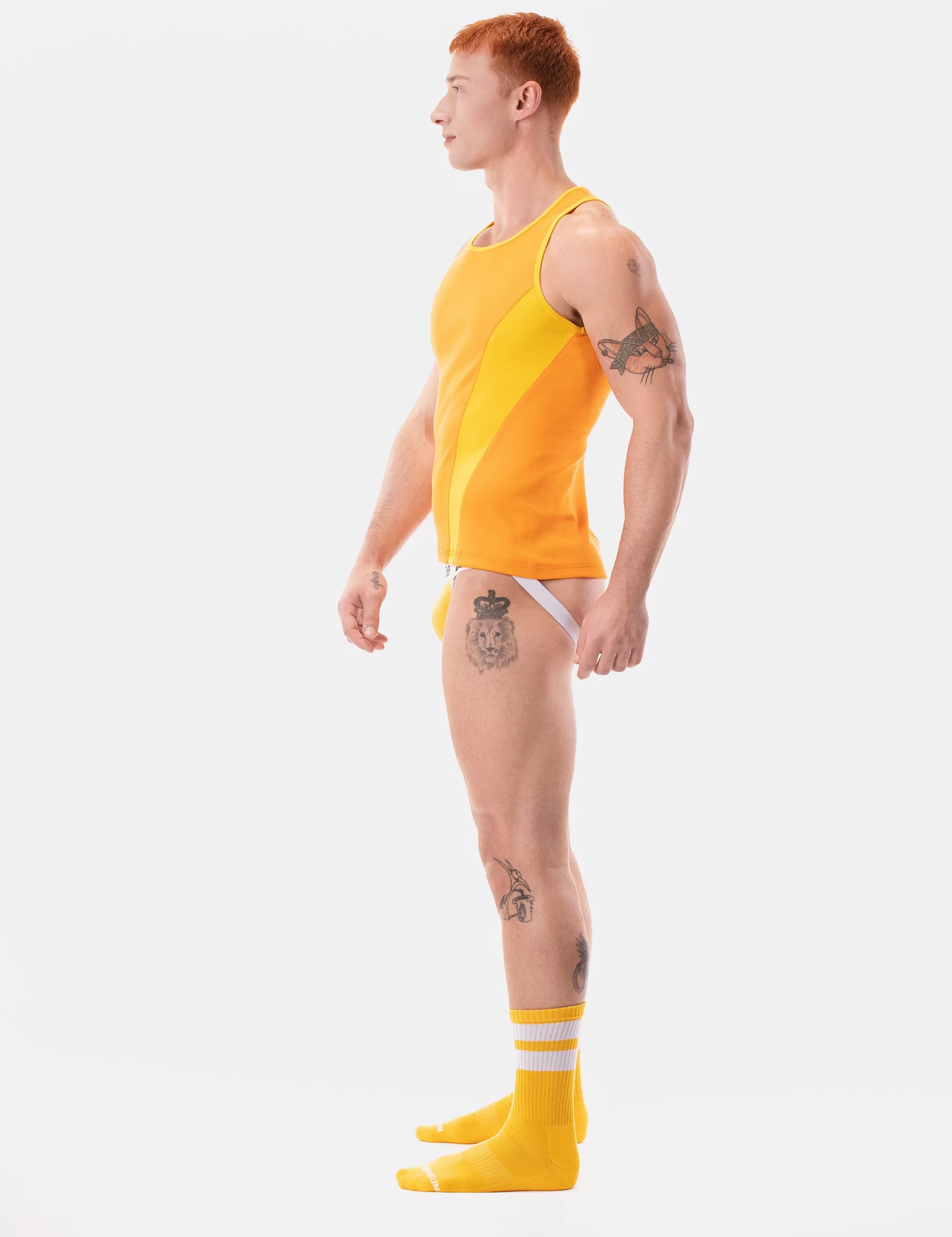 Tank Top Dervi - Orange-Yellow