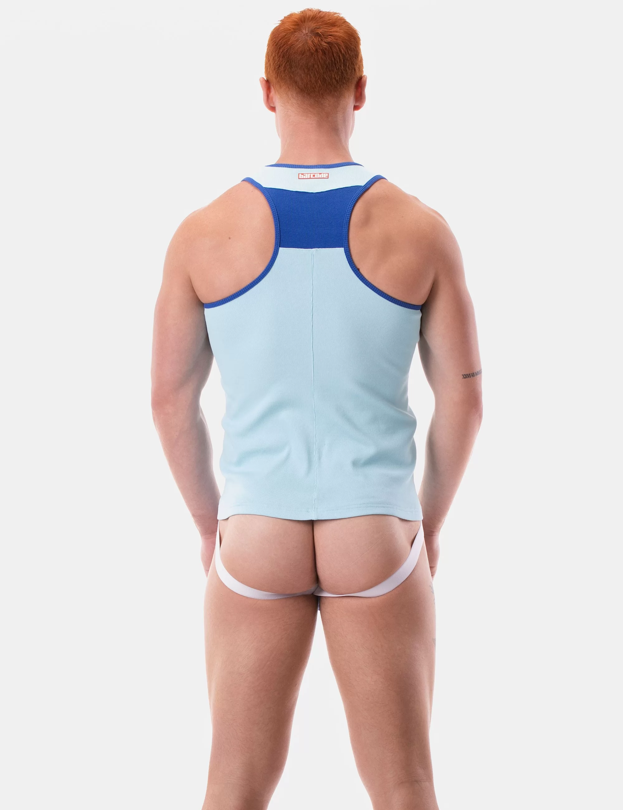 Tank Top Dervi - Skyblue-Blue