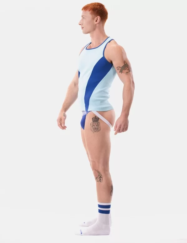 Tank Top Dervi - Skyblue-Blue
