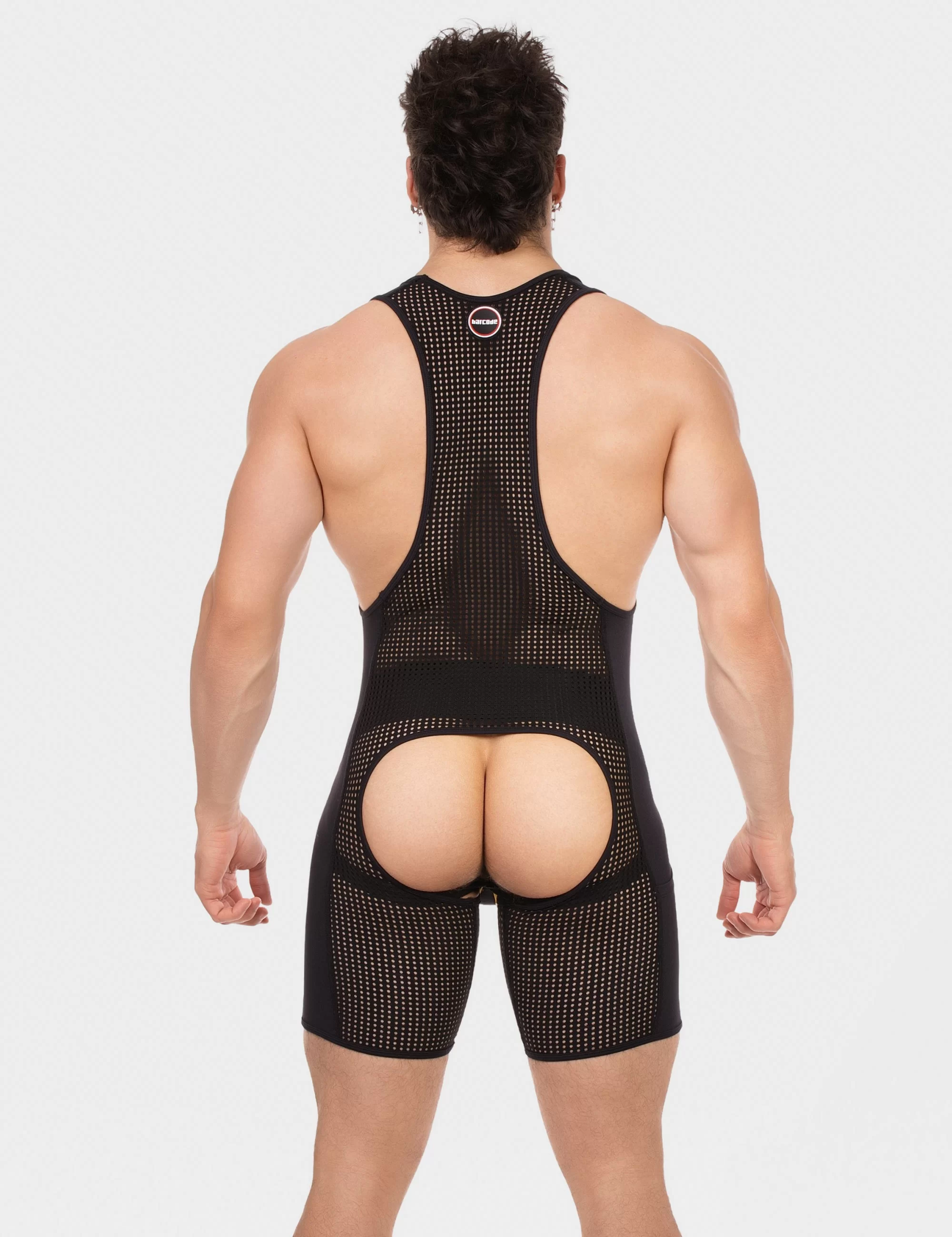Chaps Singlet Krish - Black-Yellow