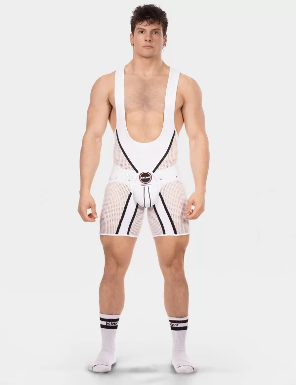 Chaps Singlet Krish - White-Black