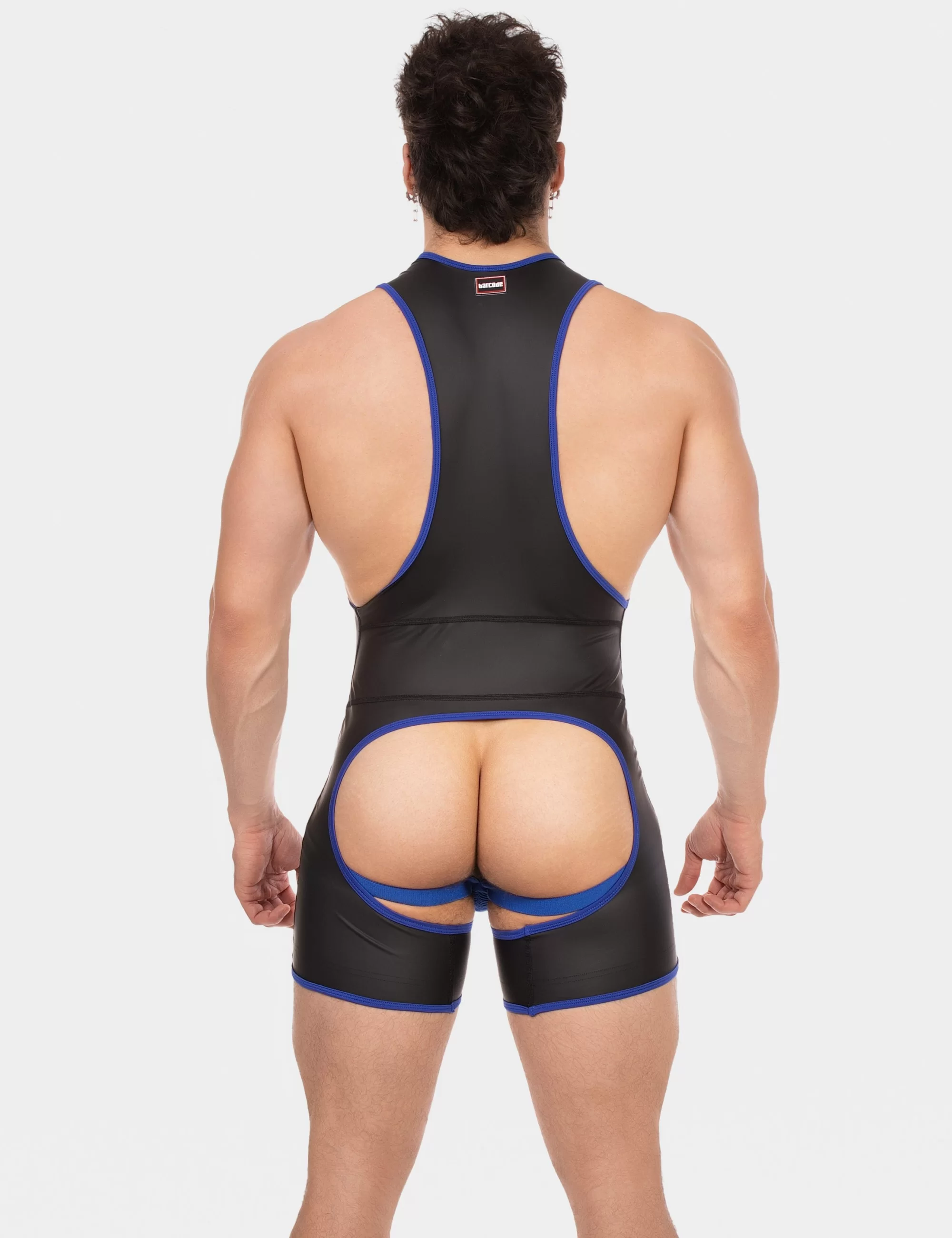 Singlet Kam - Black-Royal