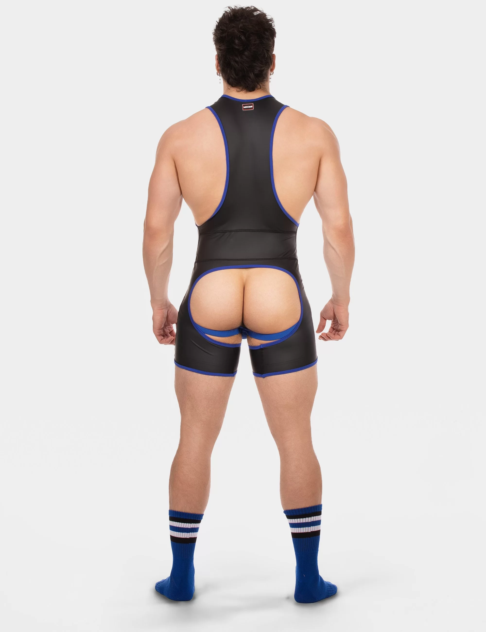 Singlet Kam - Black-Royal