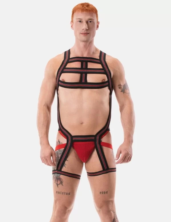 Harness Jaro - Black-White-Red