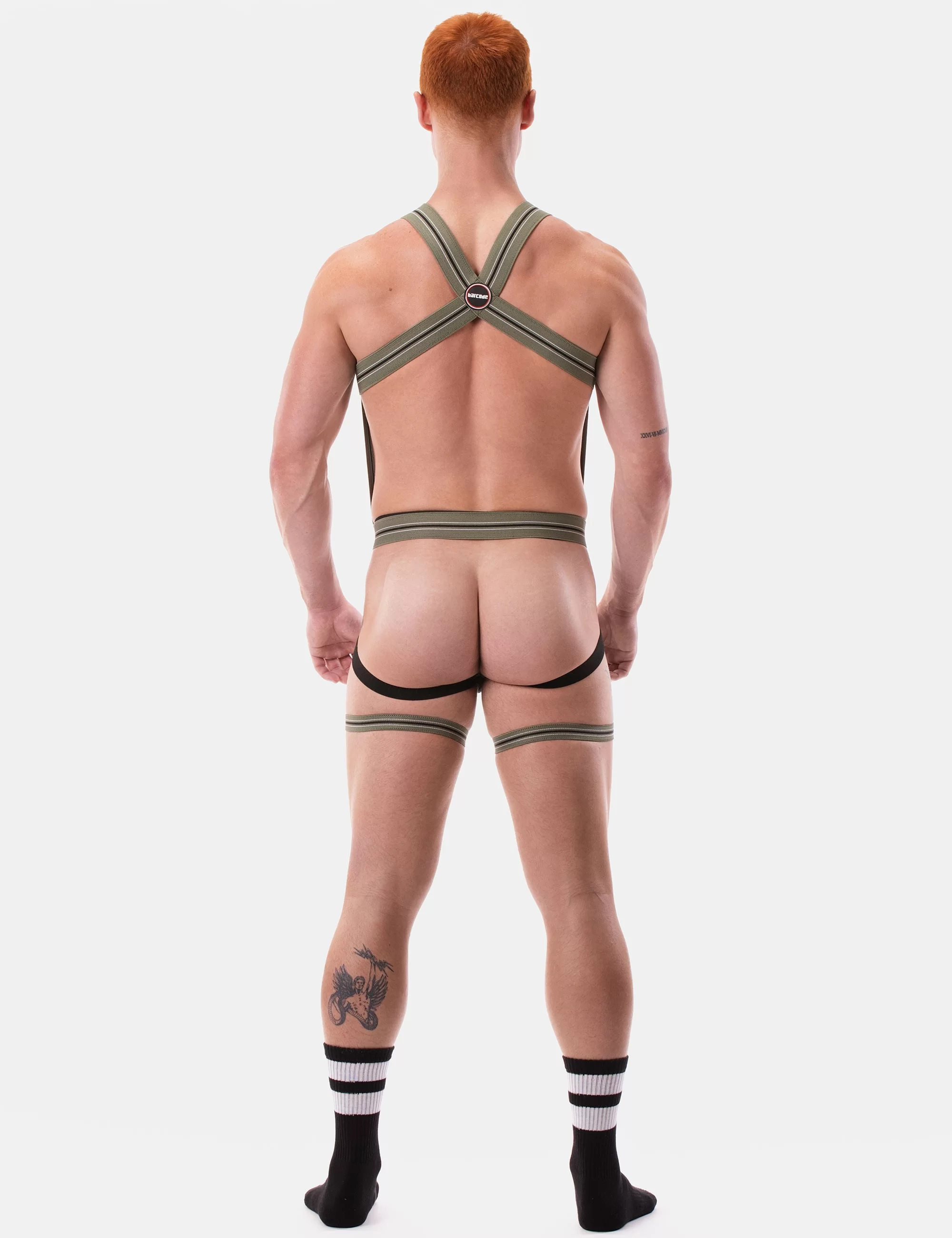 Harness Jaro - Army-White-Black