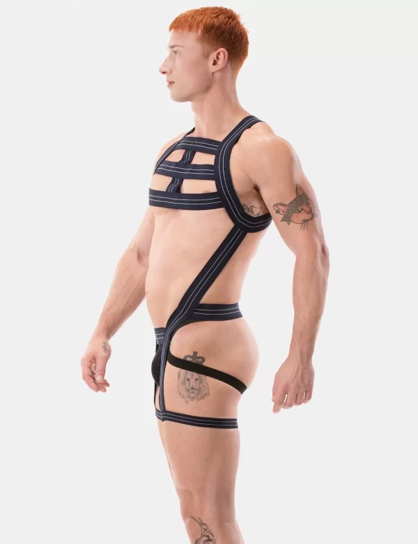 Harness Jaro - Navy-White-Black