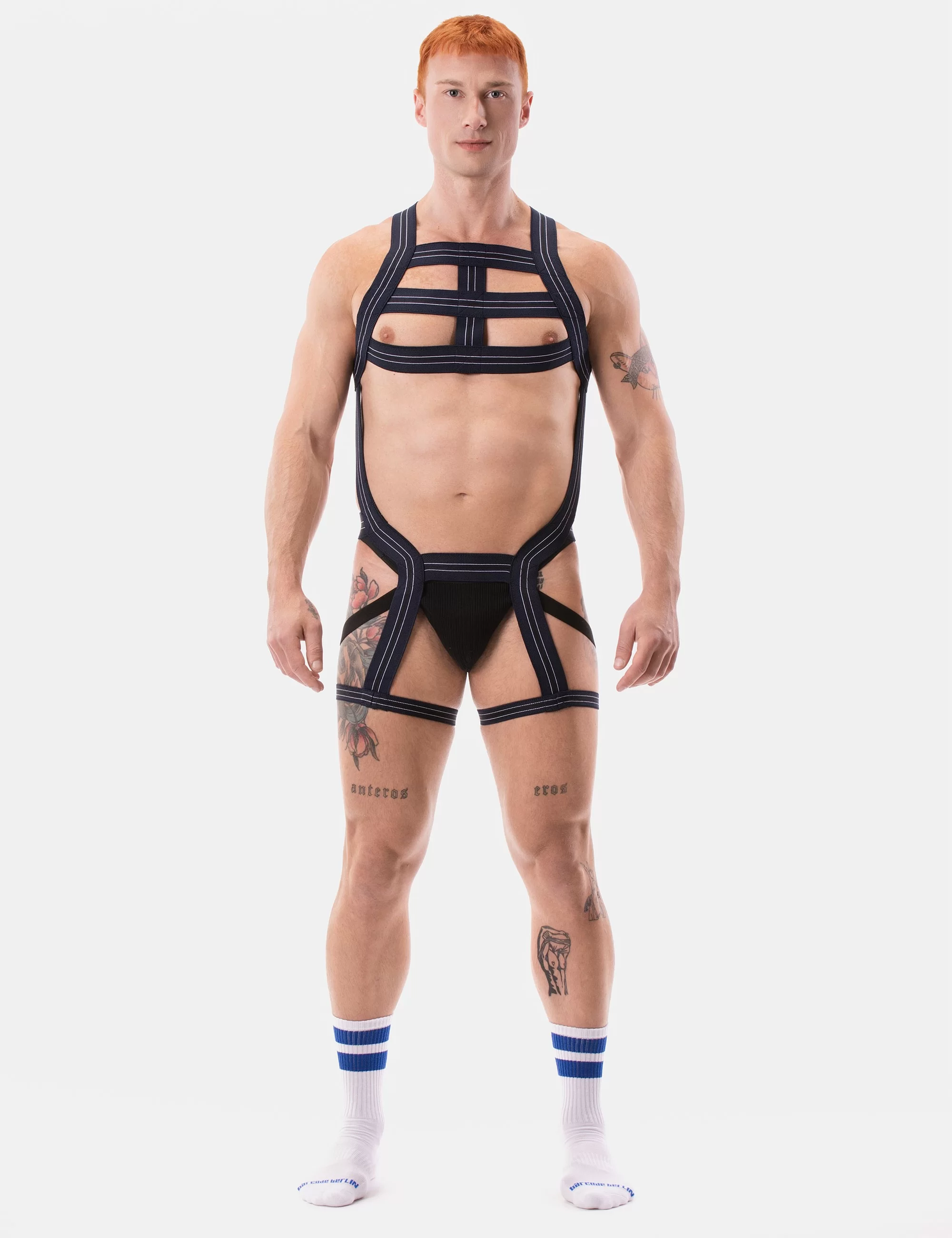 Harness Jaro - Navy-White-Black