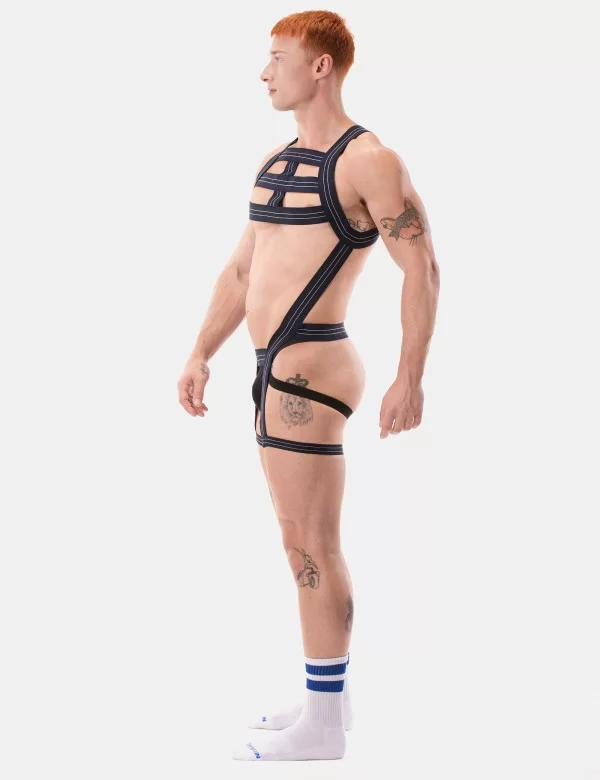 Harness Jaro - Navy-White-Black