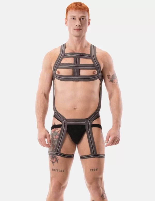 Harness Jaro - Grey-White-Black